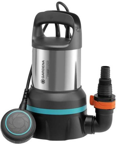 GARDENA 11000 Klarwasser-Tauchpumpe mit 11.000 l/h Förderleistung und 7m Förderhöhe aus Edelstahl und Keramik - Bild 1