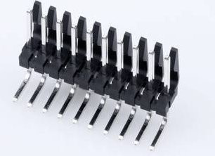 Molex Einbau-Stiftleiste Standard 10-polig Schwarz mit 3,96 mm Rastermaß - Bild 1