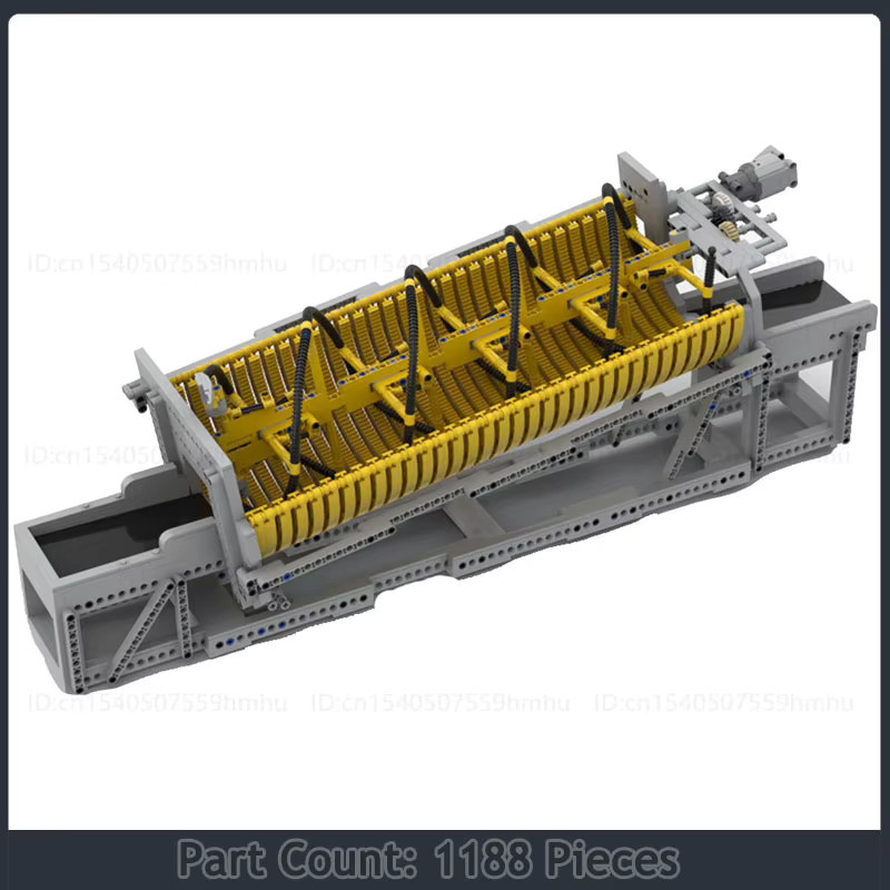 Helix gbc Modul Moc Building Block, Technologie, kreative Maschine, Motor Spielzeug - Bild 2