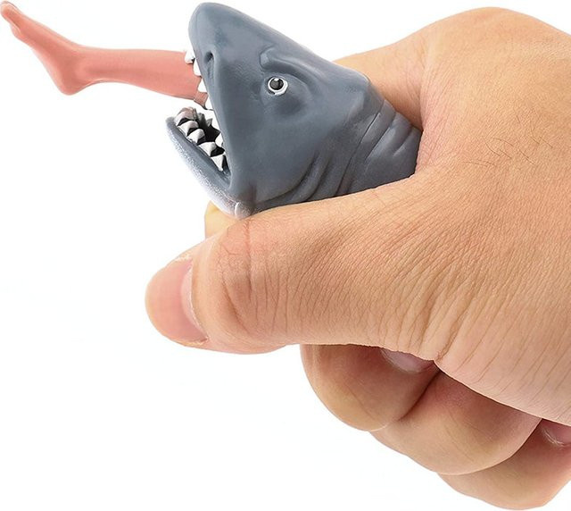 soulbao Hai-Squeeze-Spielzeug, Anti-Stress-Zappelspielzeug, zufällige Farbe - Bild 1