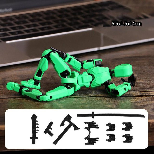 Gestaltwandler-Roboter, 13-teiliges Set, Actionfiguren, 3D-gedruckt - Bild 1