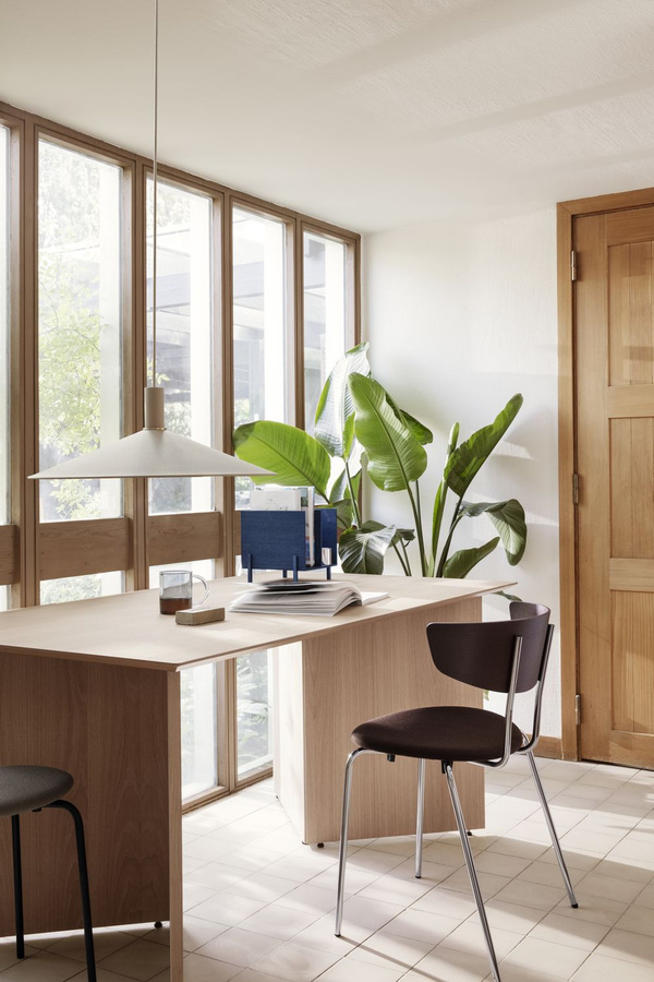 Ferm Living Collect Lighting Disc Pendelleuchte in Beige - Bild 1