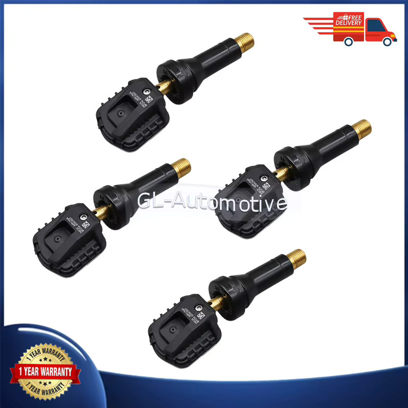 4er-Set GANGLE TPMS Reifendrucksensor für MG ZS 2020-2024, 433MHz, Schwarz - Bild 3