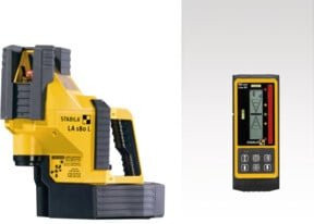 Stabila Multilinien-Laser LA 180 L 6-teiliges Set in Gelb - Bild 1