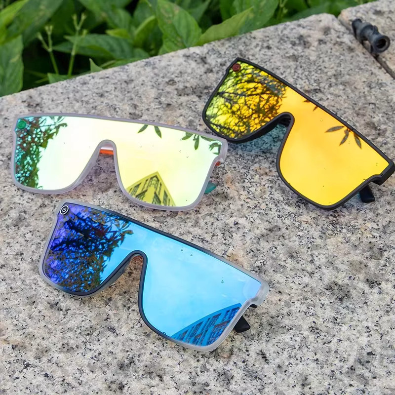 Kapvoe Sonnenbrille, quadratisch, Unisex, Kunststoff, polarisiert - Bild 1