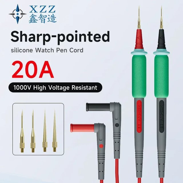 Xinzhizao XZZ P2 Universal Digital Multimeter Messstift mit Edelstahl-Testnadel in Multicolor - Bild 1