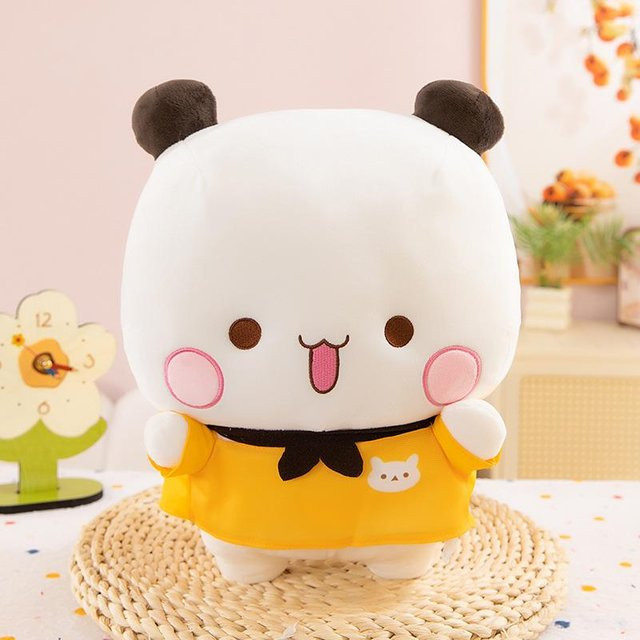 Kawaii Bubu Bär Plüschtier mit Hut, 60cm, ab 14 Jahren - Bild 1