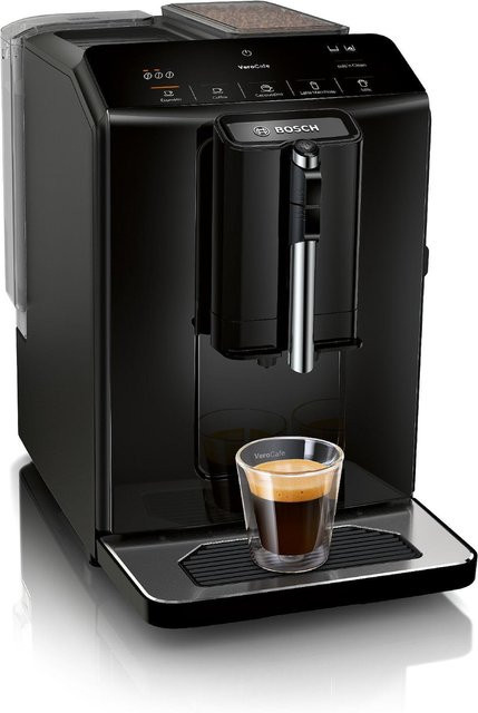 Bosch Serie 2 VeroCup TIE20109 Kaffeevollautomat mit Milchaufschäumer in Schwarz - Bild 1