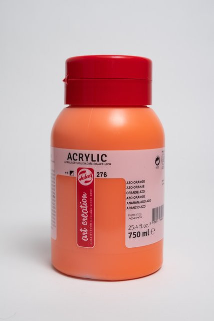 Talens Art Creation Acrylfarbe Azo-Orange 276, 750 ml - Bild 1