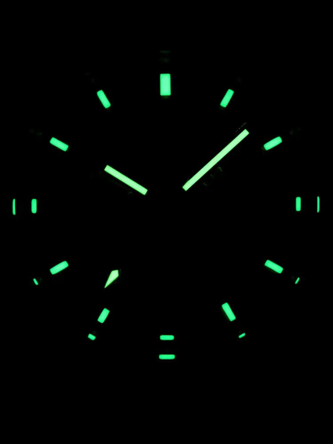 TOPHILL Chronograph, Solar, Edelstahl, 42 mm, Herren, Saphirglas, Schwarz - Bild 3