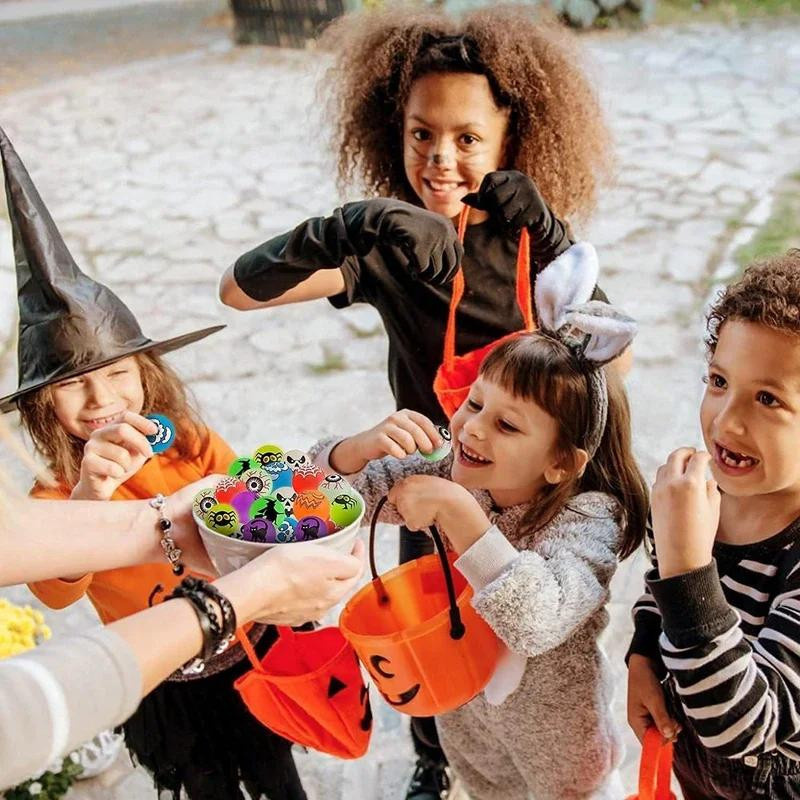 Yiran Toy Halloween Leuchtende Hüpfbälle 10-teiliges Set 6-12 Jahre - Bild 3