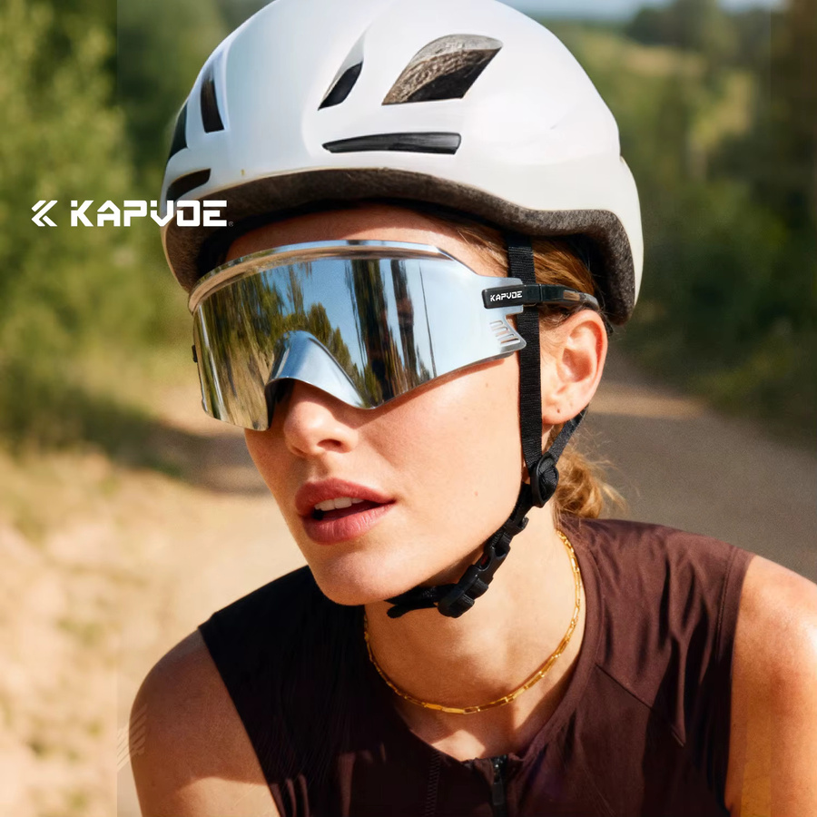KAPVOE Sportsonnenbrille, Unisex, Vollrand, Photochrome - Bild 2
