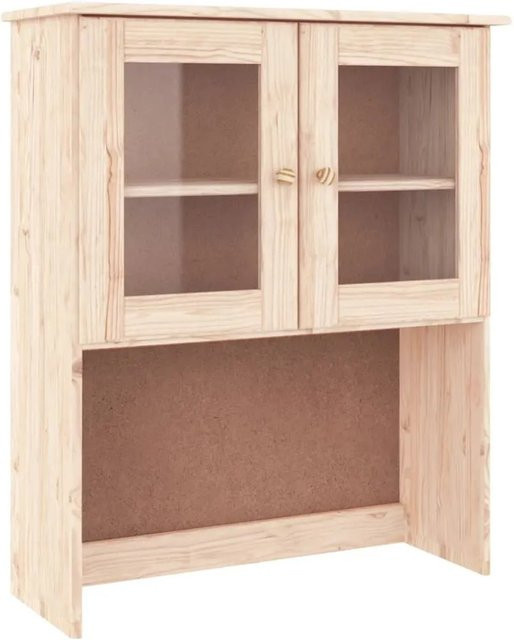 vidaXL Sideboard-Aufsatz ALTA aus Massivholz Kiefer in Braun und Beige, B/T/H: 77 x 30 x 92 cm - Bild 1