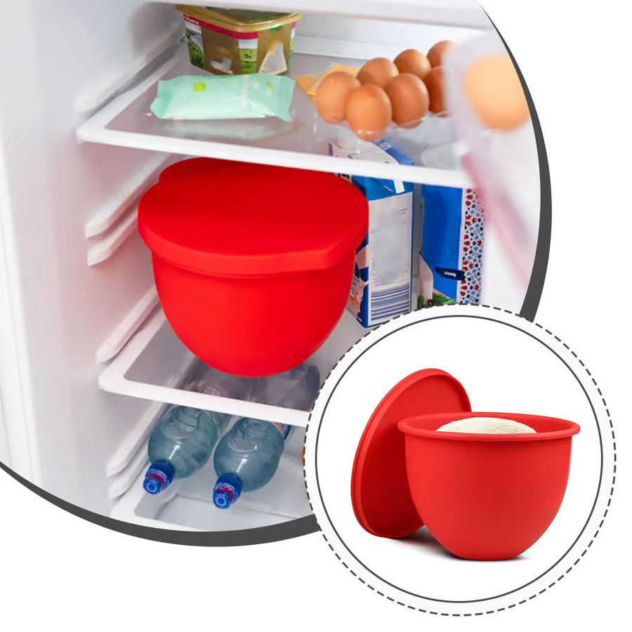 Mix Aid Silikon-Liner White, hitzebeständiger Universal-Aufsatz für KitchenAid 5-Qt-Mixer mit neigbarem Kopf, rundes Mischzubehör - Bild 4