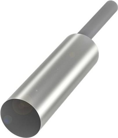 Balluff Induktiver Näherungsschalter BES 516-371-SA10-02 BES01KK, bündig, PNP, Schließer, Edelstahl, Farbe: Silber, Durchmesser: 6,5 mm, Länge: 22,5 mm - Bild 1
