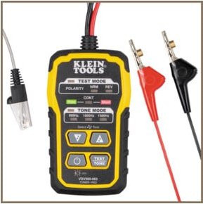 Klein Tools Toner-PRO ABN Tongenerator mit RJ11-Klemmen in Gelb - Bild 1