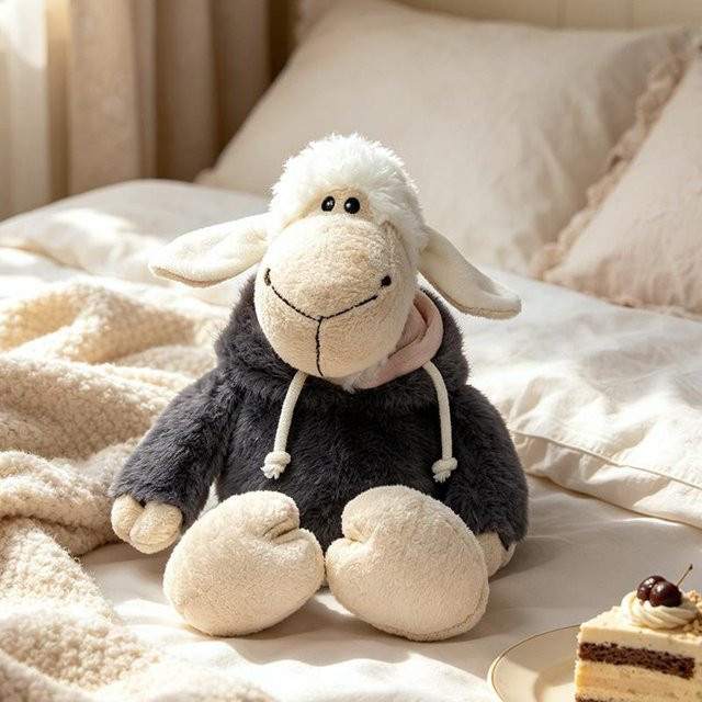 Yiran toy Ein Schaf im Wolfspelz, Plüschtier, 36cm, ab 3 Jahre - Bild 1