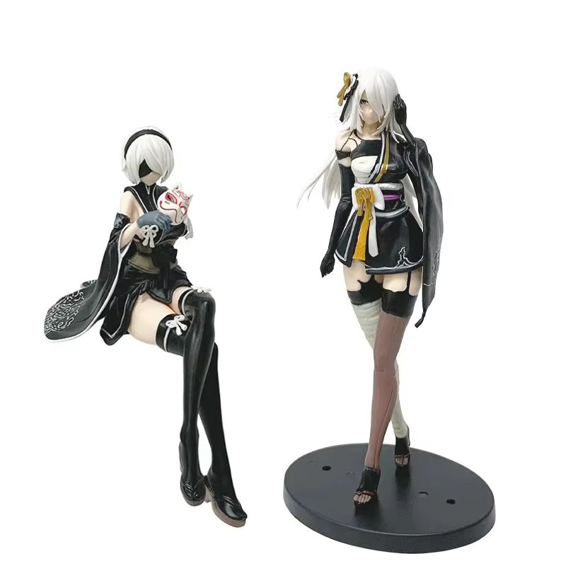 Bandai Yorha No.2 Typ B Anime Figur Ver1.1a Modell A No.2 Kimono Actionfigur - Bild 2