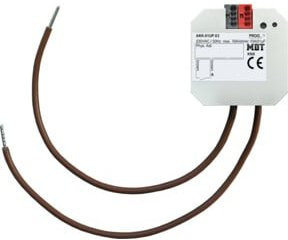 MDT technologies Schaltaktor 1-fach UP 16A 230VAC Kompakt AKK-01UP.03 in Weiß - Bild 1