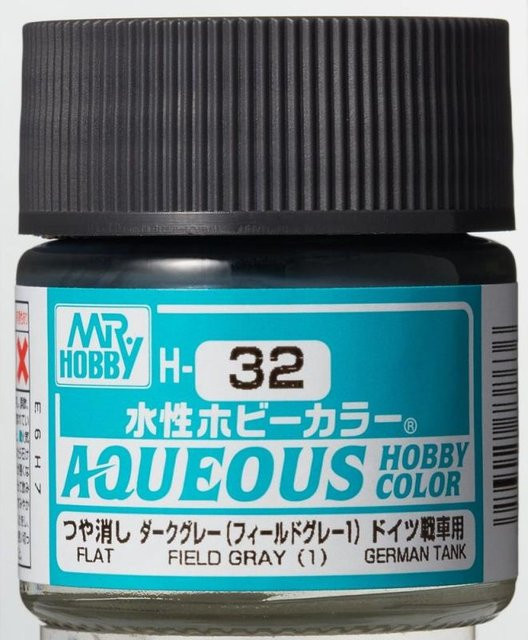 Mr Hobby Aqueous Hobby Colors Field Gray, 10 ml - Bild 1