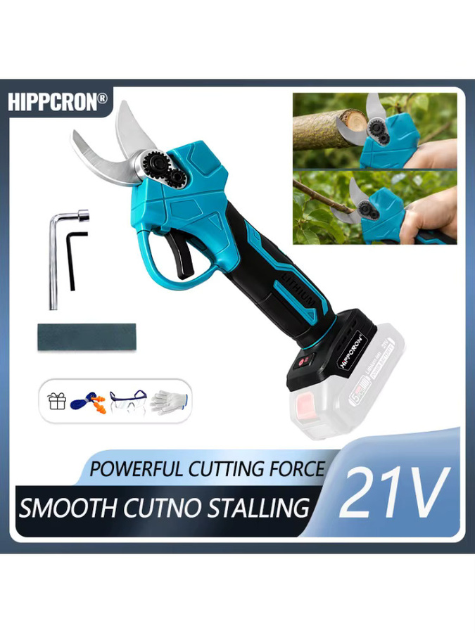 Hippcron Kabellose Elektrische Gartenschere mit Akku zum Präzisen Beschneiden von Obstbaumzweigen und Topfpflanzen - Bild 7