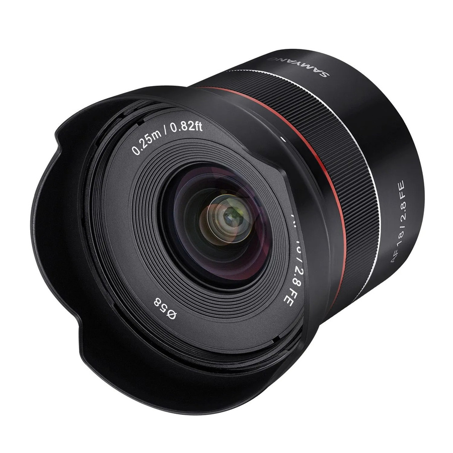 Samyang AF 18mm F2.8 Objektiv für Sony E-Mount in Schwarz - Bild 2