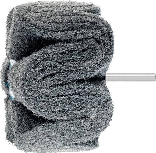 PFERD POLINOX Vlies-Schleifstift PNG SIC180 für Feinschliff und Finish, Durchmesser: 100 mm, Breite: 50 mm, Schaft-Durchmesser: 6 mm, Farbe: Grau - Bild 1