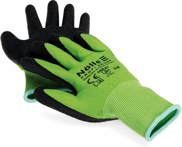 Nölle Handschuh Soft-Grip für Erwachsene in Grün aus Polyester und Gummi - Bild 1