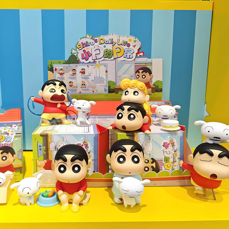 TOPTOY Crayon Shin Chan Tägliches Leben Shiro Action Figur - Bild 3