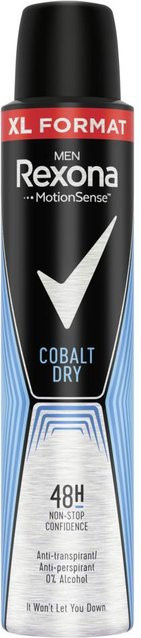 Rexona Cobalt Dry Spray, 200 ml, Herren - Bild 1