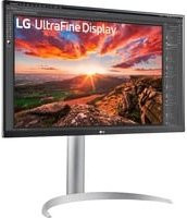 LG LED-Monitor 27UP850K-W in Silber und Schwarz - Bild 1