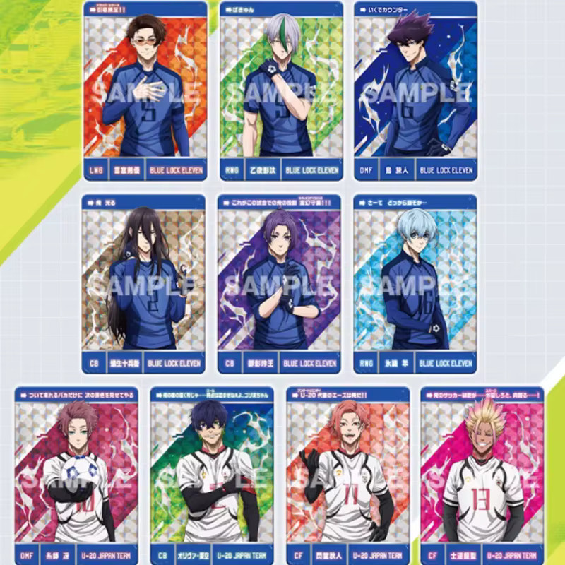 Bandai Blue Lock Anime-Sammelkarten Vol.2, Japanische Version - Bild 4