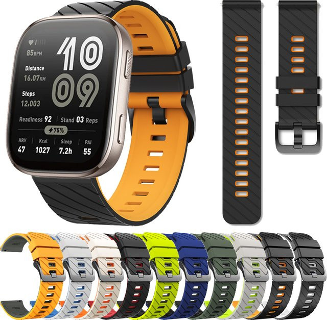 Uhrenarmband Silikon, 22 mm, Unisex - Bild 1