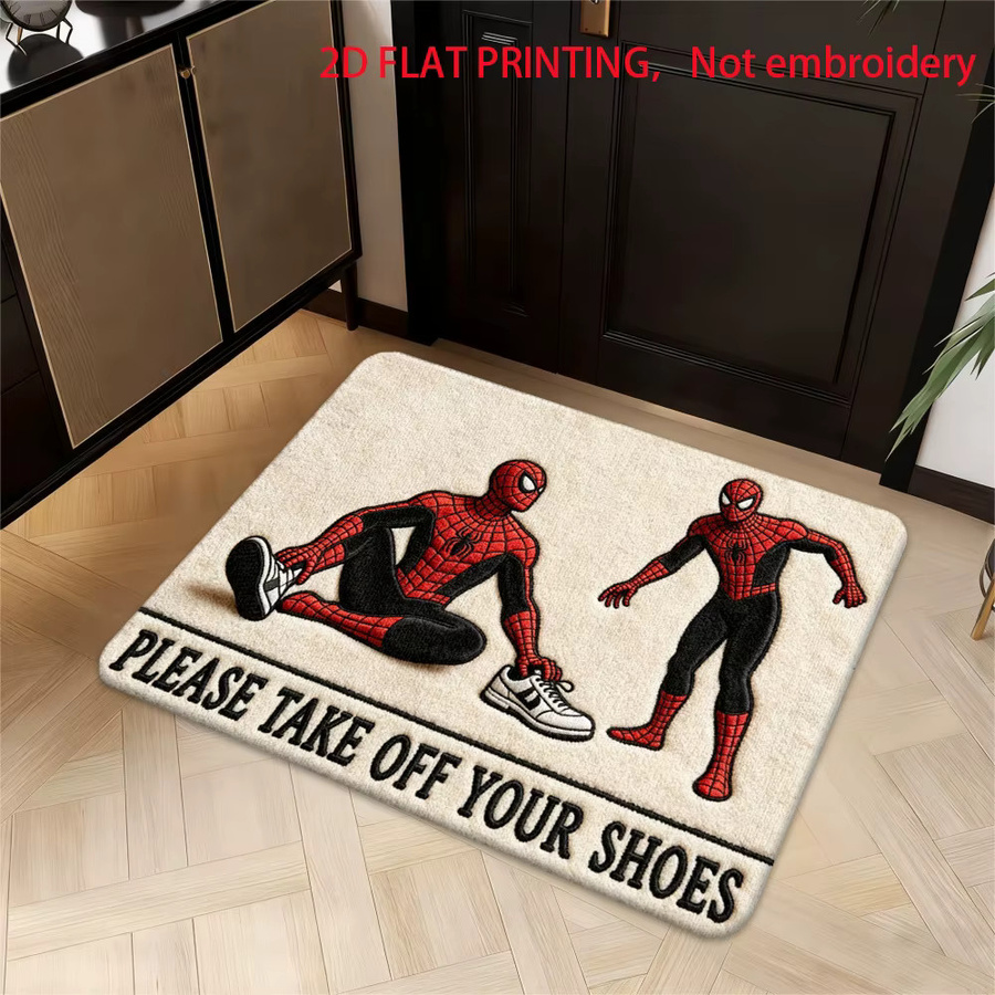Marvel Spider-Man Fußmatte aus weichem Flanell in Multicolour von Beast Kingdom - Bild 5