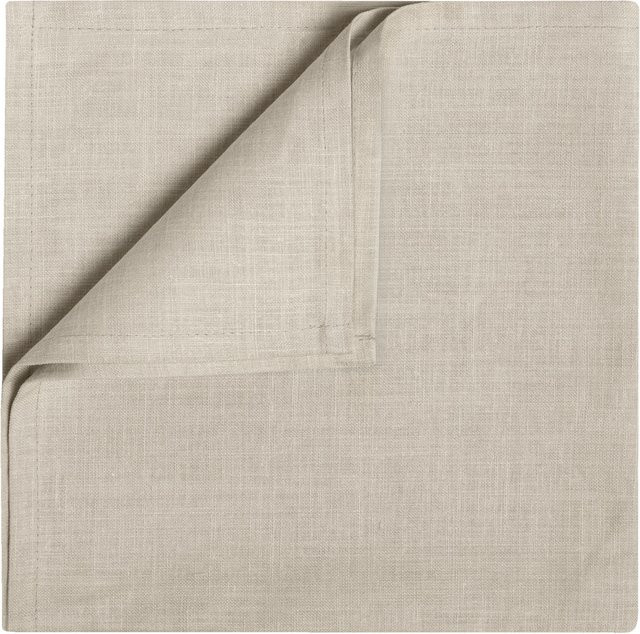 ERWIN M. Serviette Ledana in Sand, 6er Pack, B/L: 50 x 50 cm - Bild 1
