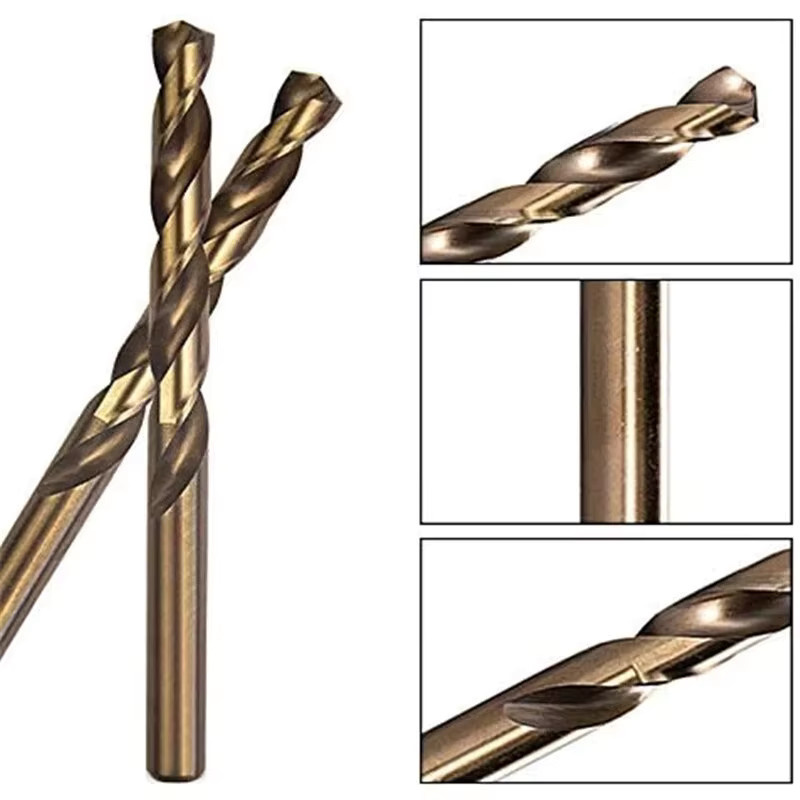 Rafford HSS M35 Kobaltbeschichtetes Spiralbohrer-Set für Metall, Edelstahl und Holz - Bild 2