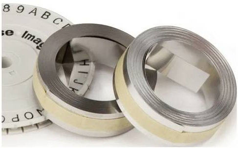 LAPP Prägeband aus Edelstahl in Silber, Breite: 12 mm, Länge: 6,4 m - Bild 1