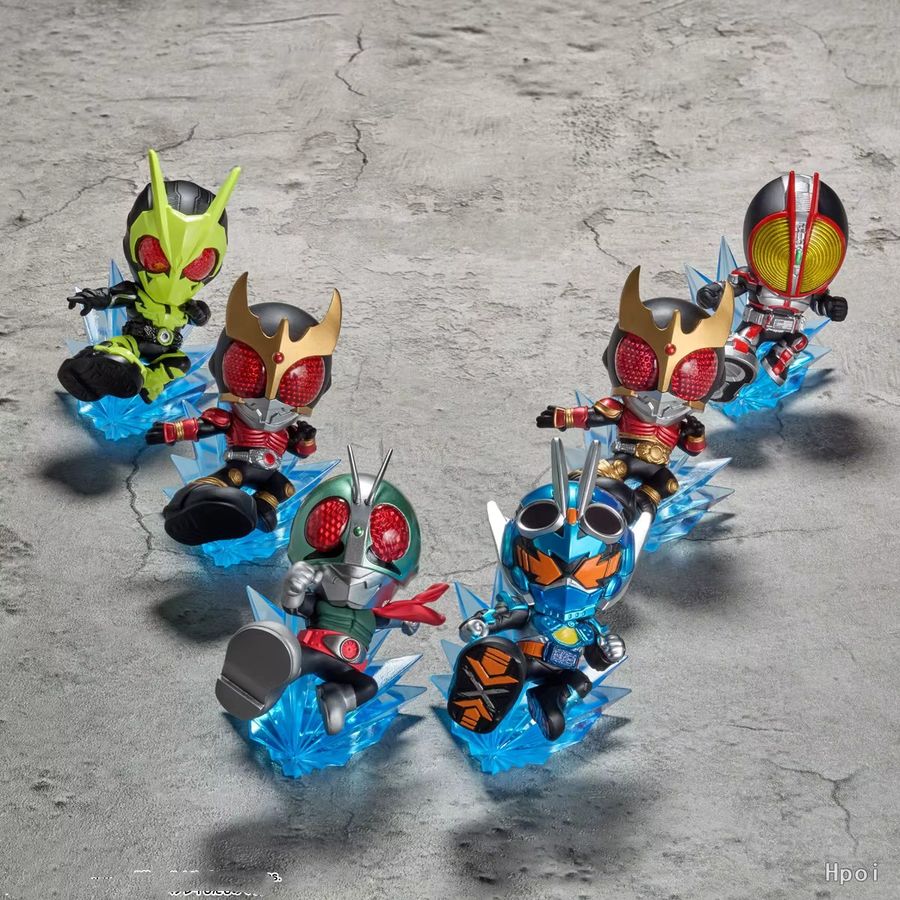 Bandai Kamen Rider Q-Version Blind Box Figuren aus Harz in Multicolor - Bild 2