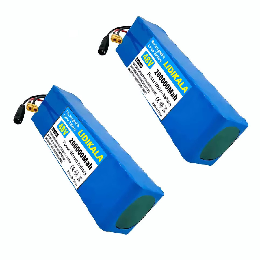 Lithium-Ionen-Akkupack 13S3P 48V 200Ah 200000mAh 1000W in Blau - Bild 3