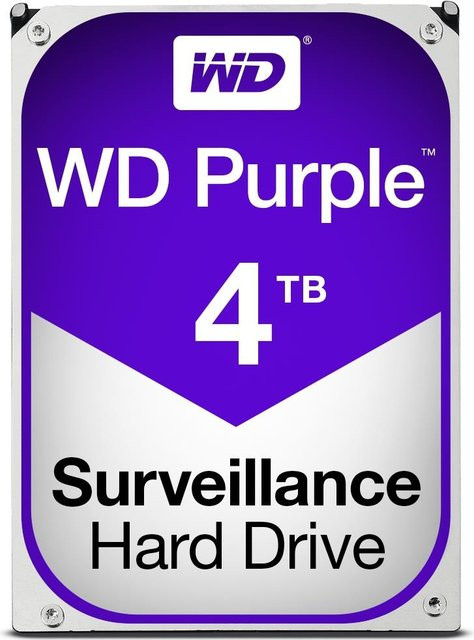 Western Digital WD Purple Surveillance Festplatte WD40PURZ, 4 TB, 3.5 Zoll, SATA 6Gb/s, 5400 U/min - Bild 1