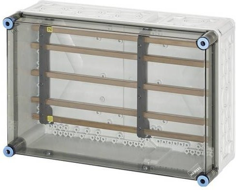 Hensel Verteilerschrank Mi 6357 Aufputz aus Kunststoff in Weiß - Bild 1