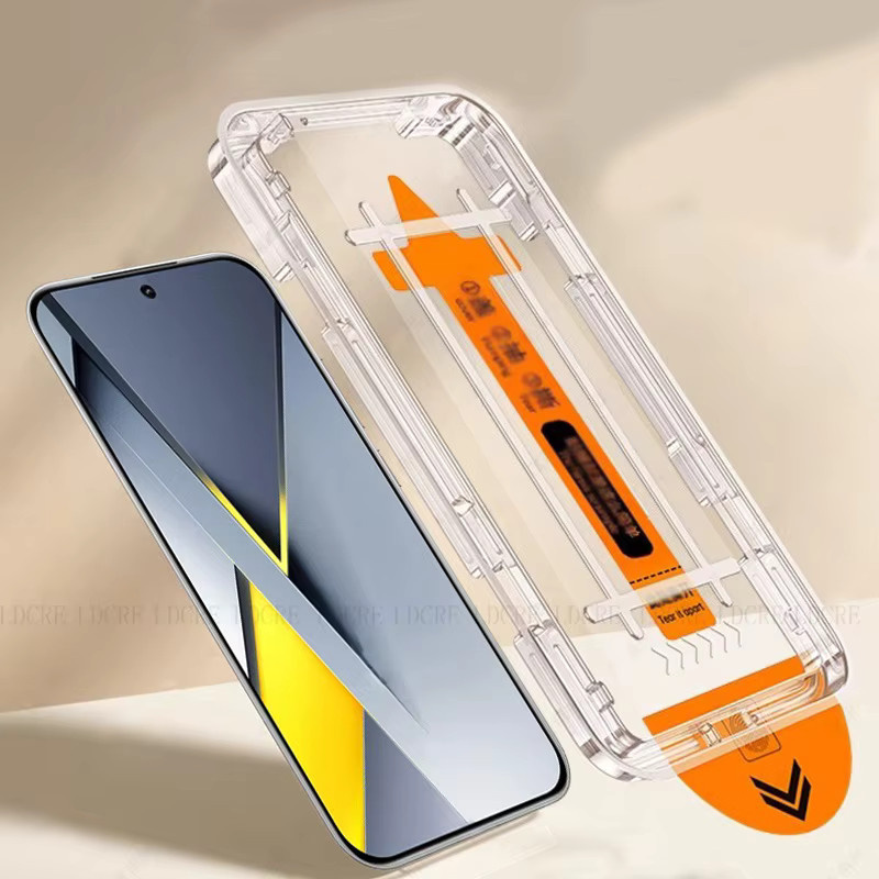 Xiaomi Schutz-Kit für Poco F8 und Poco F7 Ultra Pro mit gehärtetem Glas, transparent, staubfreie One-Click Installation und HD-Anti-Fingerabdruck-Schutz - Bild 2