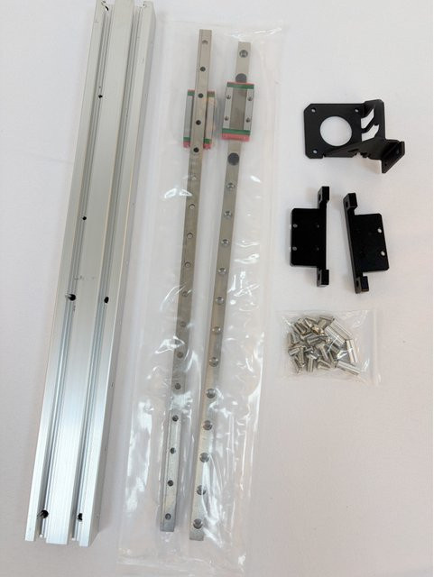 Anycubic Kobra 3 Upgrade Kit Dual MGN9H Linear Rail für die Y-Achse in Silber - Bild 1