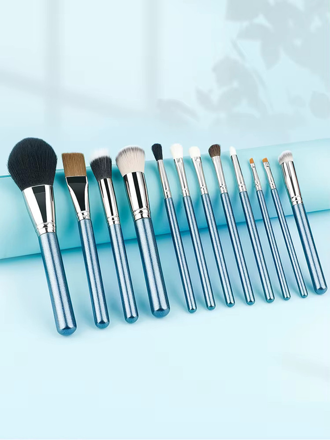 RANCAI Make-up-Pinsel-Set, 12-teilig, synthetische Fasern, Unisex - Bild 2