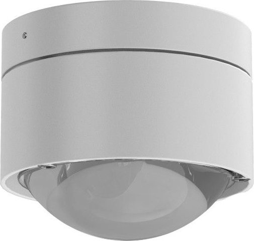 Top Light Puk Mini Plus Deckenleuchte in Weiß matt mit matter Glaslinse - Bild 1