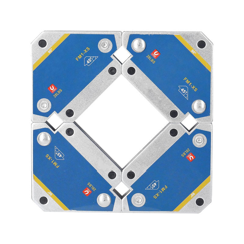 Kkmoon Magnetischer Schweißfixierer Set, 4 Stück Mehrwinkel-Magnet-Schweißpositionierer in 45, 90 und 135 Grad, bunt, aus Stahl - Bild 6