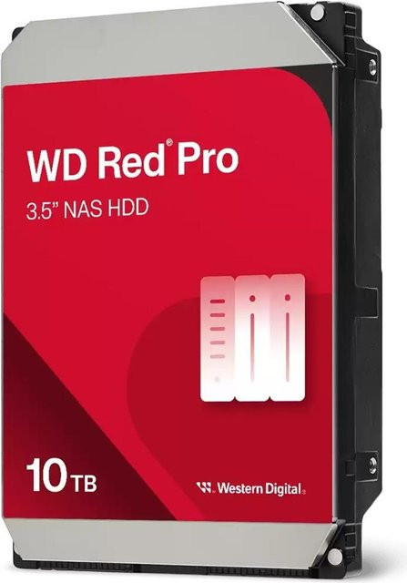 Western Digital Red Pro NAS-Festplatte 10 TB, 3,5 Zoll, SATA, 7200 rpm - Bild 1