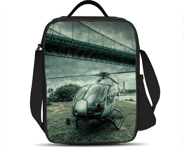 Fancy Style Studio Helikopter-Kühlpack mit mechanischem Aufdruck in Multicolour - Bild 1