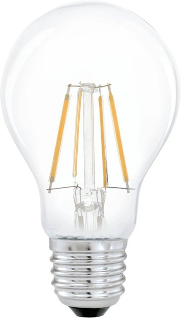 Eglo LED Leuchtmittel E27 Globeform in Transparent mit warmweißem Licht, 4 W - Bild 1