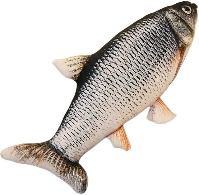 3D Simulation Goldfisch Plüschtier, Karpfen, 60cm, ab 14 Jahren - Bild 1